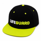 CASQUETTE SNAPBACK UNISEXE - SAUVETEUR / NOIR - JAUNE NÉON