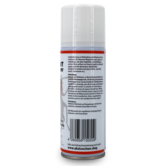 BED BUG SPRAY - Bettwanzenbekämpfung speziell für Verstecke