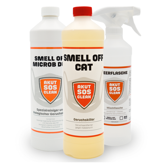 SMELL OFF CAT BUNDLE - Das ultimative Duo gegen Katzengeruch