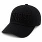 BASEBALL UNISEX CAP - CRIME CLEANER / BLACK-BLACK